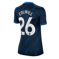 Camisa de Futebol Chelsea Levi Colwill #26 Equipamento Secundário Mulheres 2023-24 Manga Curta